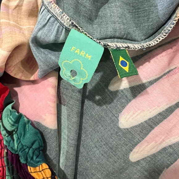 Farm Rio Toucan Print Mini Dress - Size S (Brazil Line 🇧🇷) - Picture 8 of 8